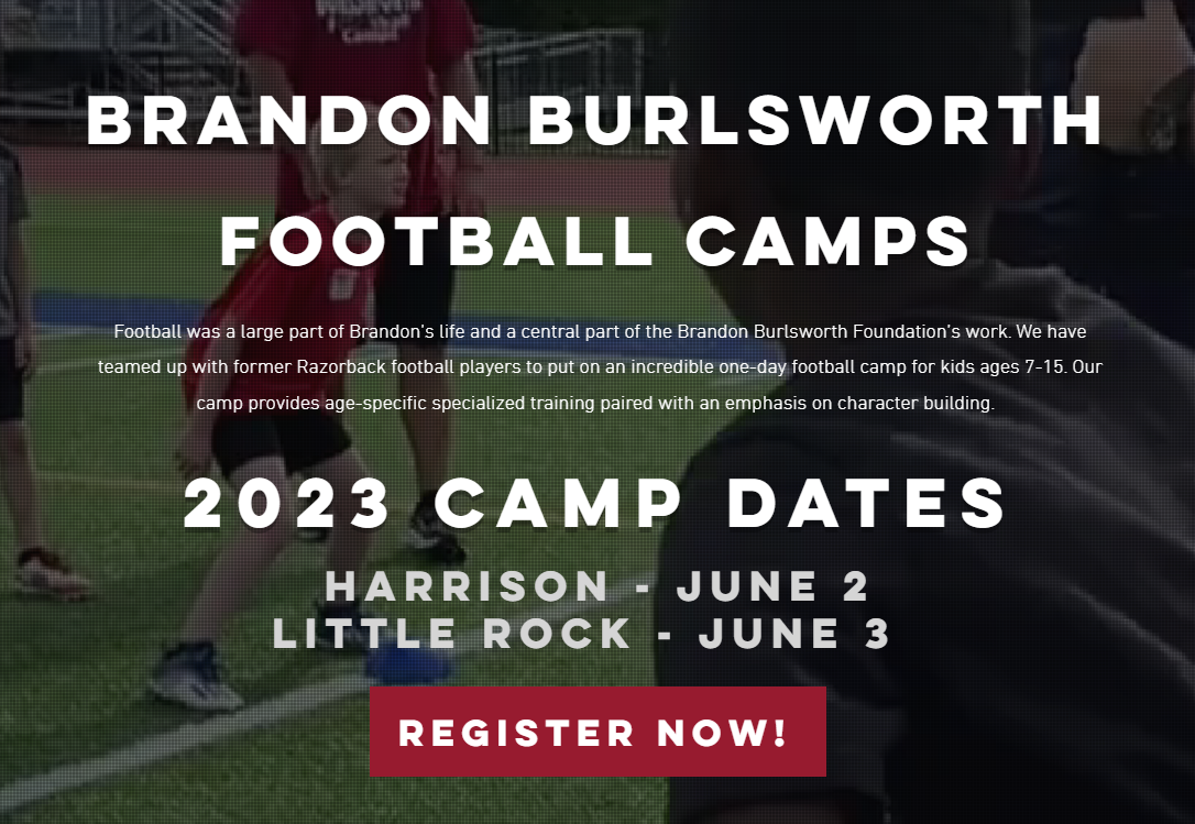Brandon Burlsworth Football Camps