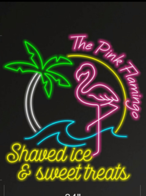 The Pink Flamingo Shaved Ice and Sweet Treats